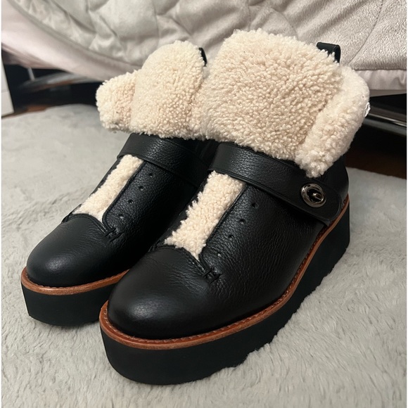 Coach Shoes - Coach leather boots